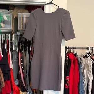 H&M Charcoal Midi Dress